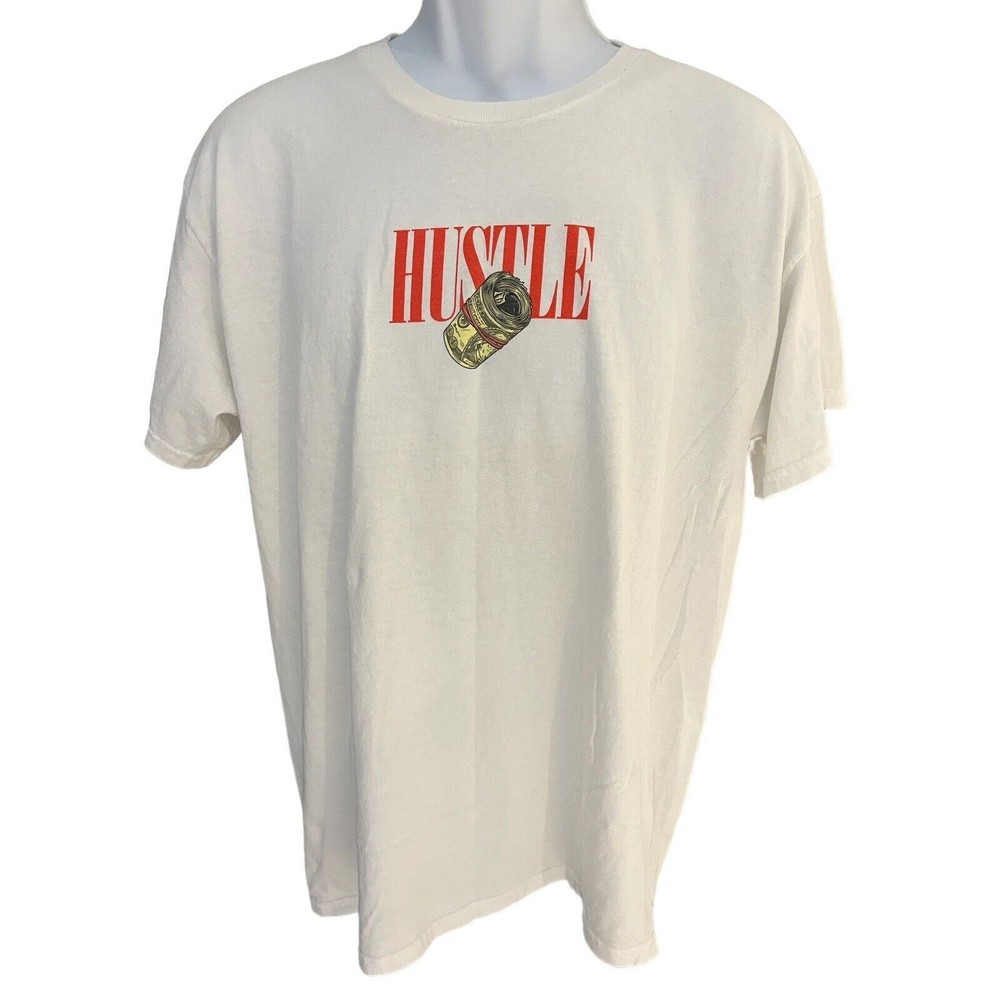 Popular Poison men's L double-side graphic tee Can't stop the hustle